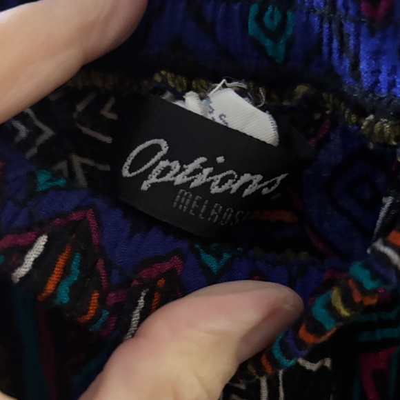 Colorful Geometric Maxi Skirt - Picture 4 of 4